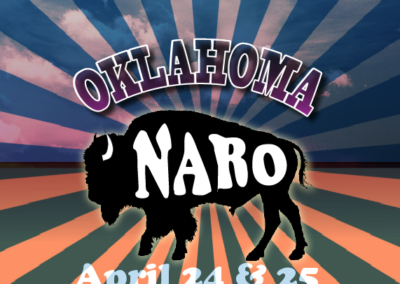 NARO Oklahoma with Sunburst buffalo background
